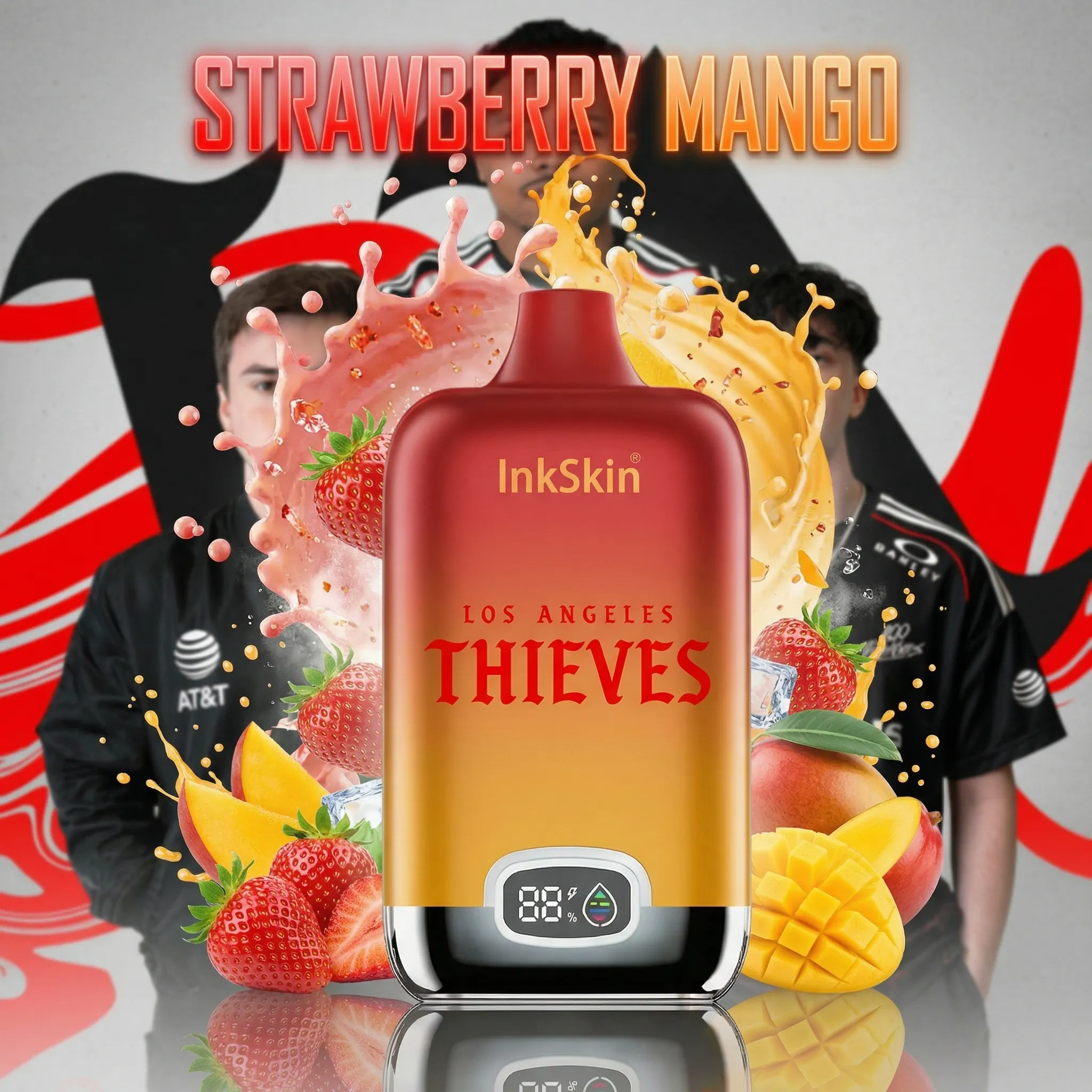 Los Angeles Thieves team - ⭐InkSkin Digital Box 12000 Puffs - 10+ Flavour Choices 🍇🍉🍋 Los Angeles Thieves team - ⭐InkSkin Digital Box 12000 Puffs - 10+ Flavour Choices 🍇🍉🍋