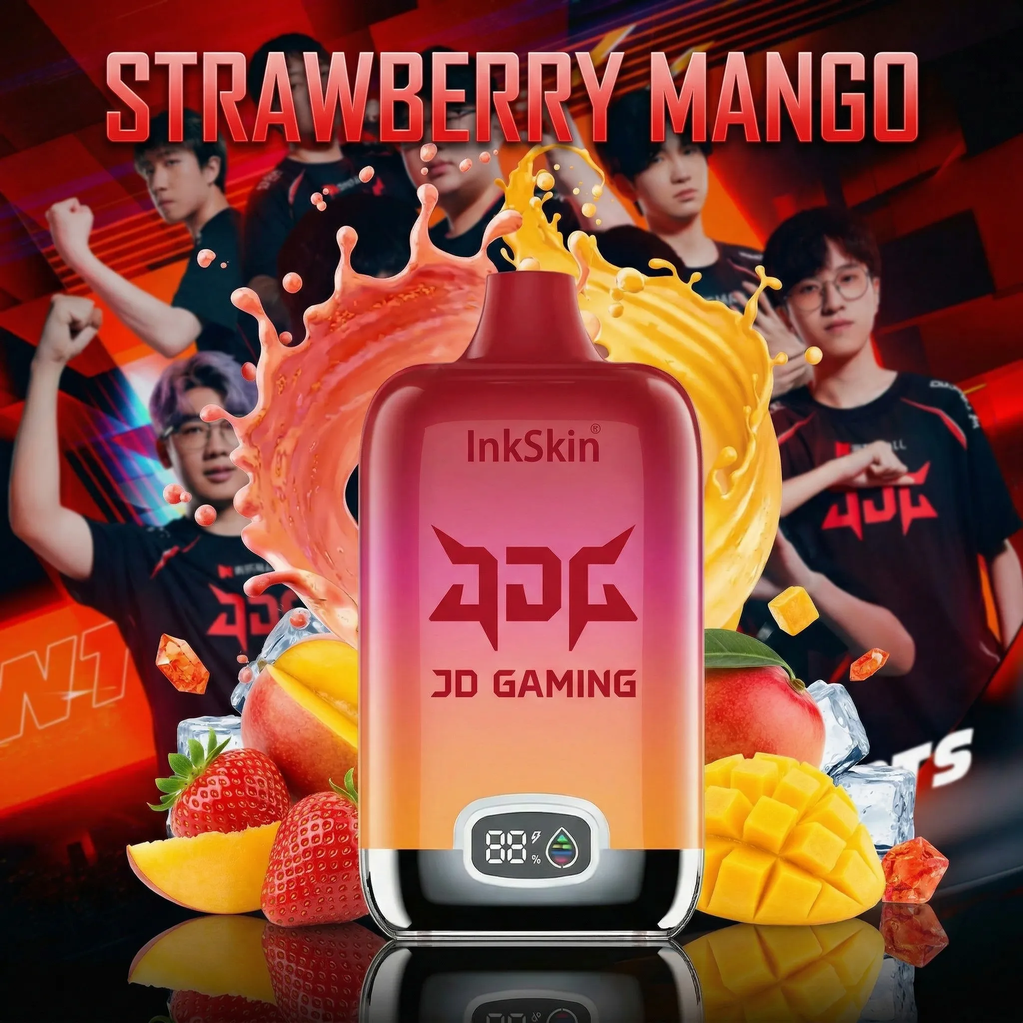JDG team - โญInkSkin Digital Box 12000 Puffs - 10+ Flavour Choices ๐๐๐ JDG team - โญInkSkin Digital Box 12000 Puffs - 10+ Flavour Choices ๐๐๐