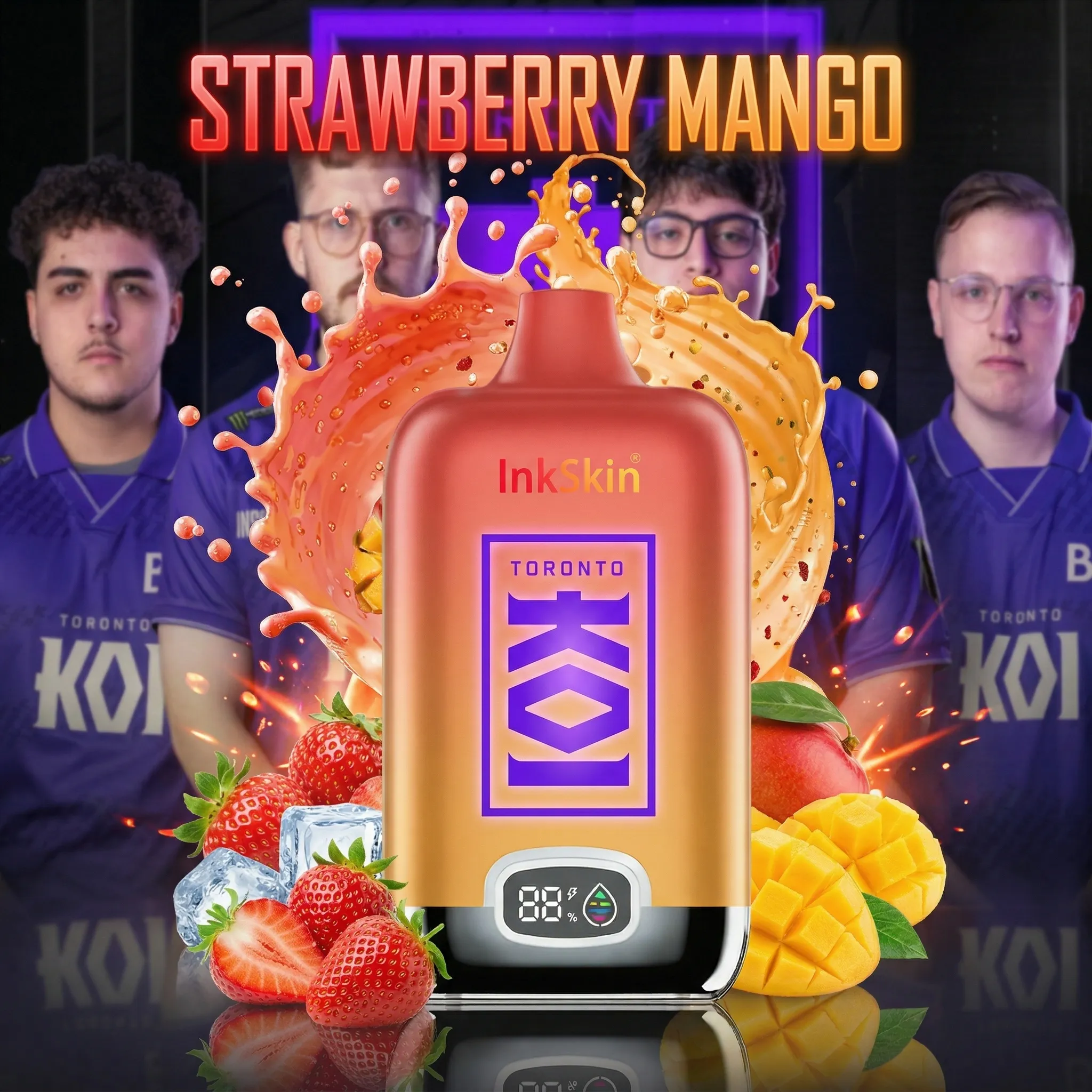 Toronto KOI team - ⭐InkSkin Digital Box 12000 Puffs - 10+ Flavour Choices 🍇🍉🍋 Toronto KOI team - ⭐InkSkin Digital Box 12000 Puffs - 10+ Flavour Choices 🍇🍉🍋