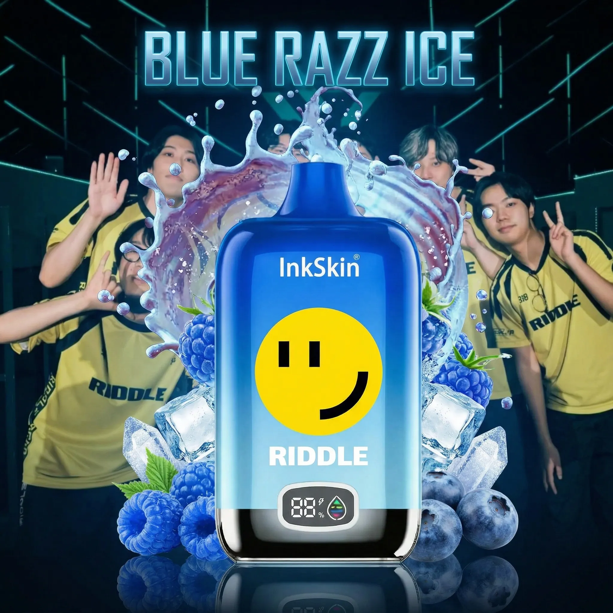 Riddle team - โญInkSkin Digital Box 12000 Puffs - 10+ Flavour Choices ๐๐๐ Riddle team - โญInkSkin Digital Box 12000 Puffs - 10+ Flavour Choices ๐๐๐