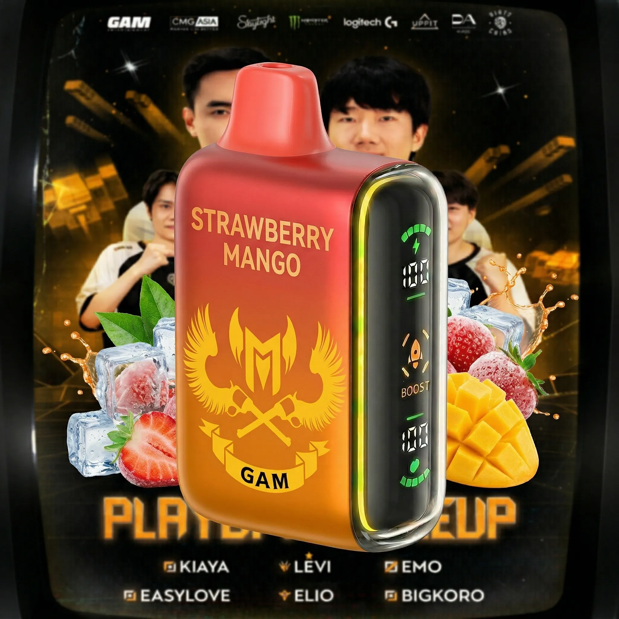 GAM team - ๐ฅInkSkin Pulse 15000 Puffs new - 10+ Flavour Choices ๐๐๐ GAM team - ๐ฅInkSkin Pulse 15000 Puffs new - 10+ Flavour Choices ๐๐๐