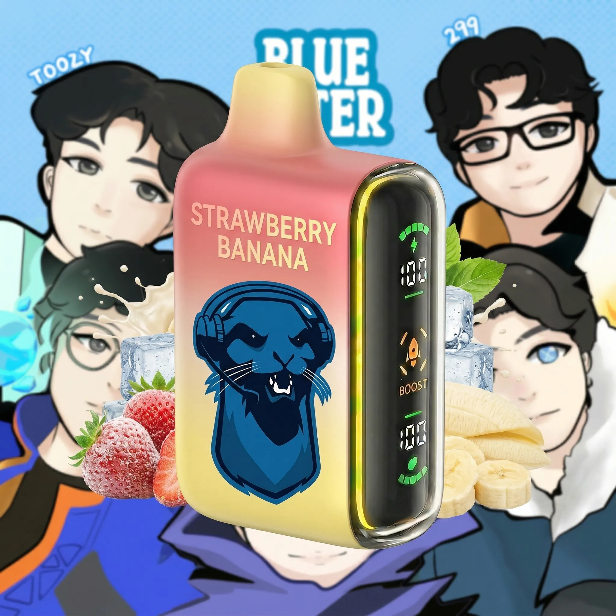 Blue Otter team - ๐ฅInkSkin Pulse 15000 Puffs new - 10+ Flavour Choices ๐๐๐ Blue Otter team - ๐ฅInkSkin Pulse 15000 Puffs new - 10+ Flavour Choices ๐๐๐