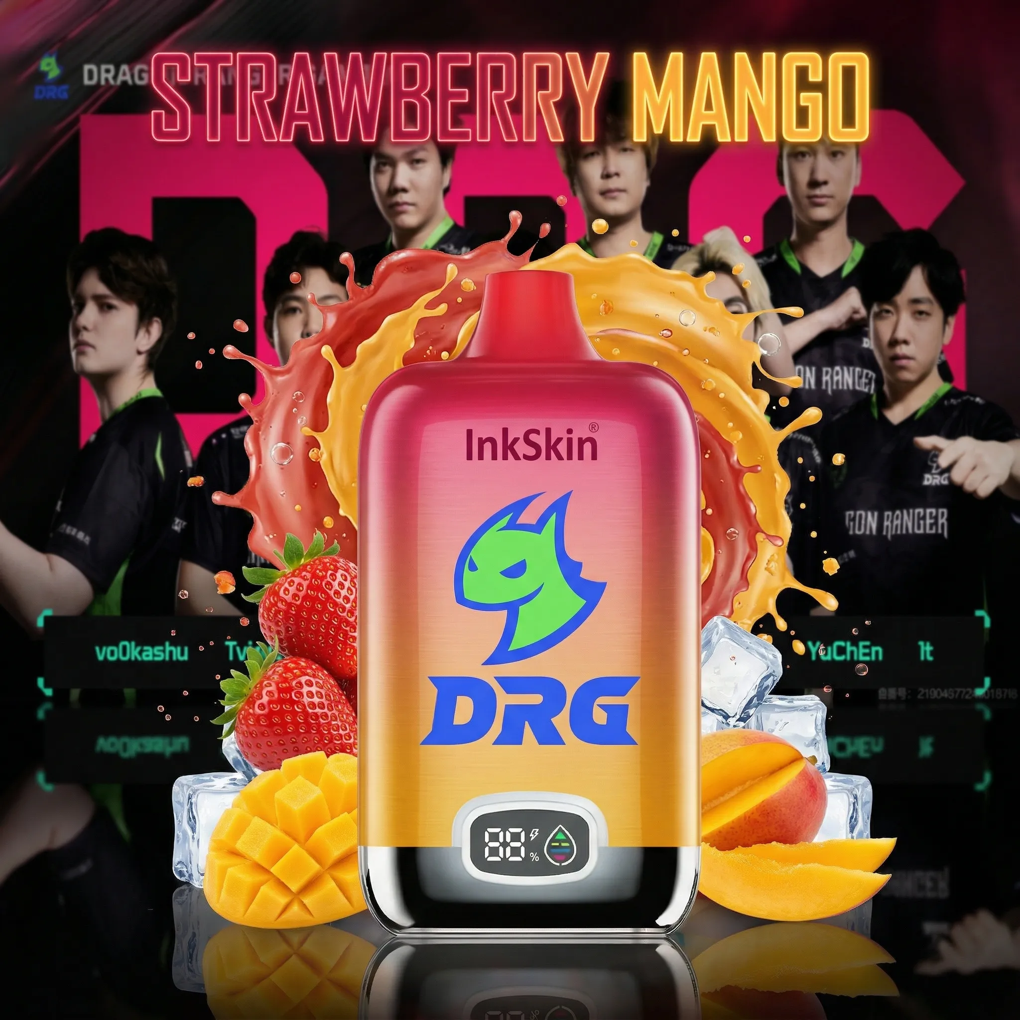 DRG team - โญInkSkin Digital Box 12000 Puffs - 10+ Flavour Choices ๐๐๐ DRG team - โญInkSkin Digital Box 12000 Puffs - 10+ Flavour Choices ๐๐๐
