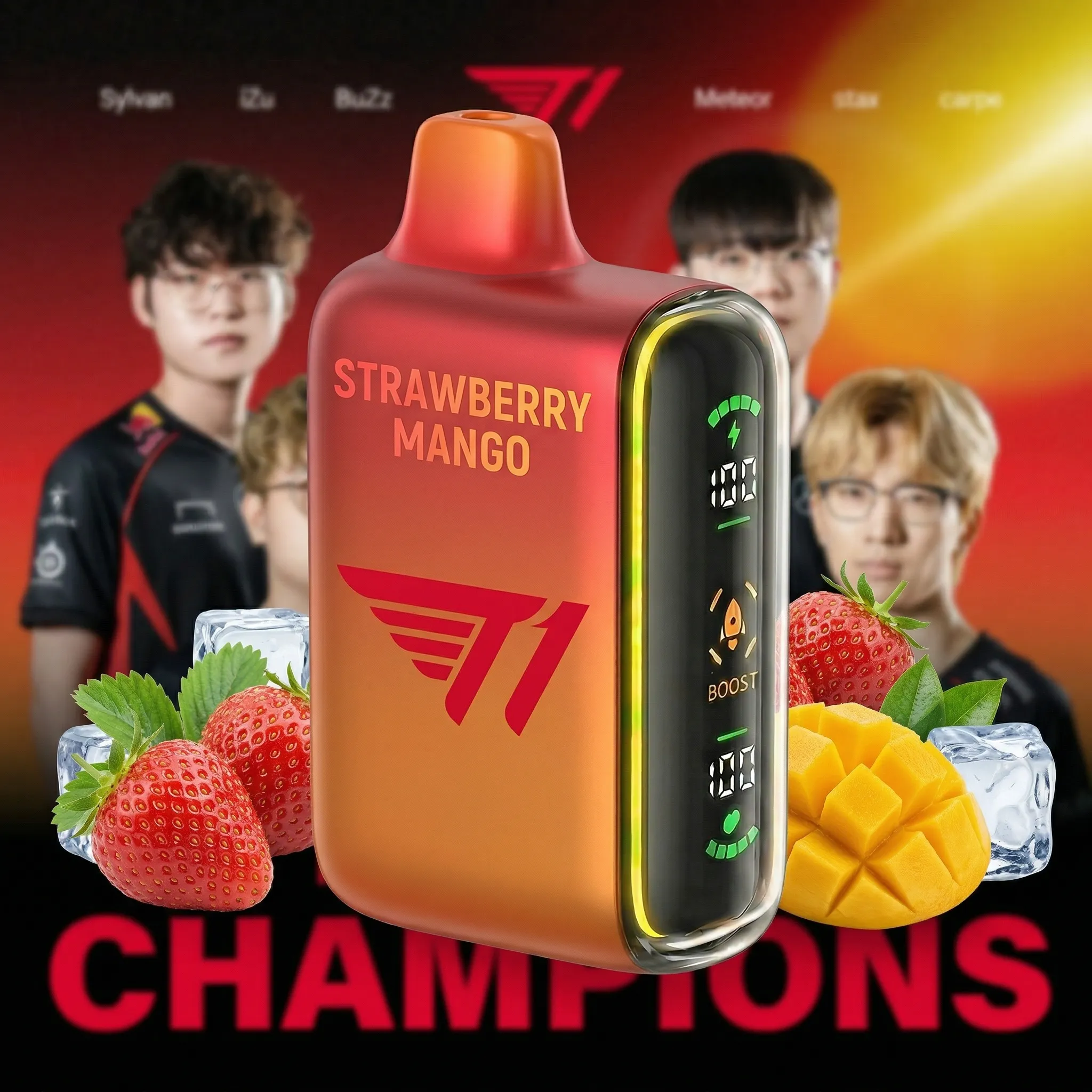 T1 team - ๐ฅInkSkin Pulse 15000 Puffs new - 10+ Flavour Choices ๐๐๐ T1 team - ๐ฅInkSkin Pulse 15000 Puffs new - 10+ Flavour Choices ๐๐๐