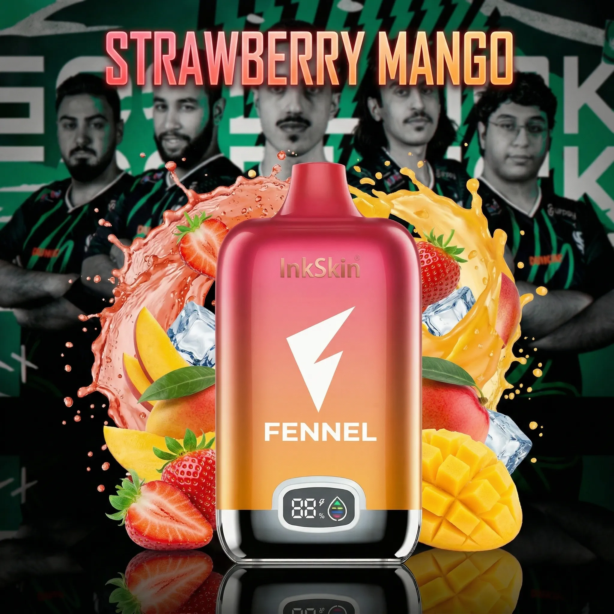 FL team - โญInkSkin Digital Box 12000 Puffs - 10+ Flavour Choices ๐๐๐ FL team - โญInkSkin Digital Box 12000 Puffs - 10+ Flavour Choices ๐๐๐