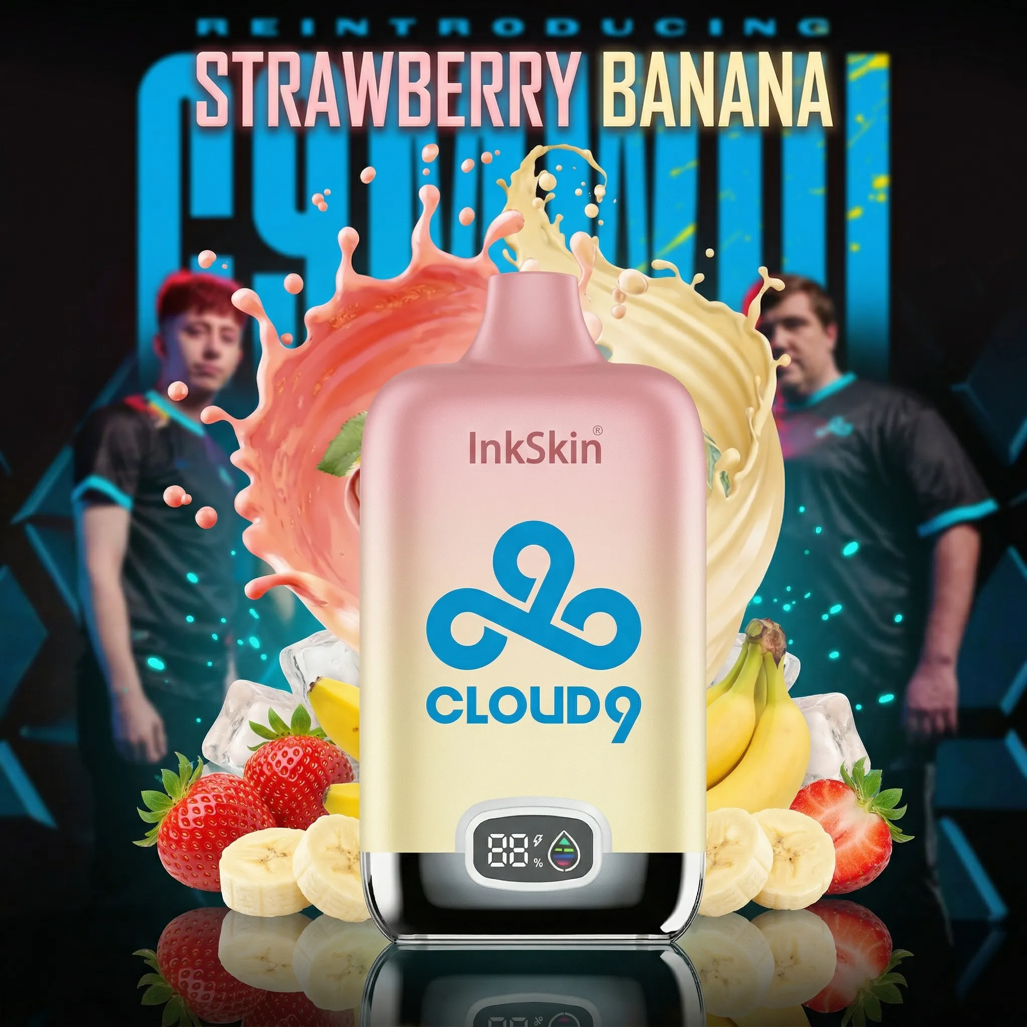 C9 team - ⭐InkSkin Digital Box 12000 Puffs - 10+ Flavour Choices 🍇🍉🍋 C9 team - ⭐InkSkin Digital Box 12000 Puffs - 10+ Flavour Choices 🍇🍉🍋