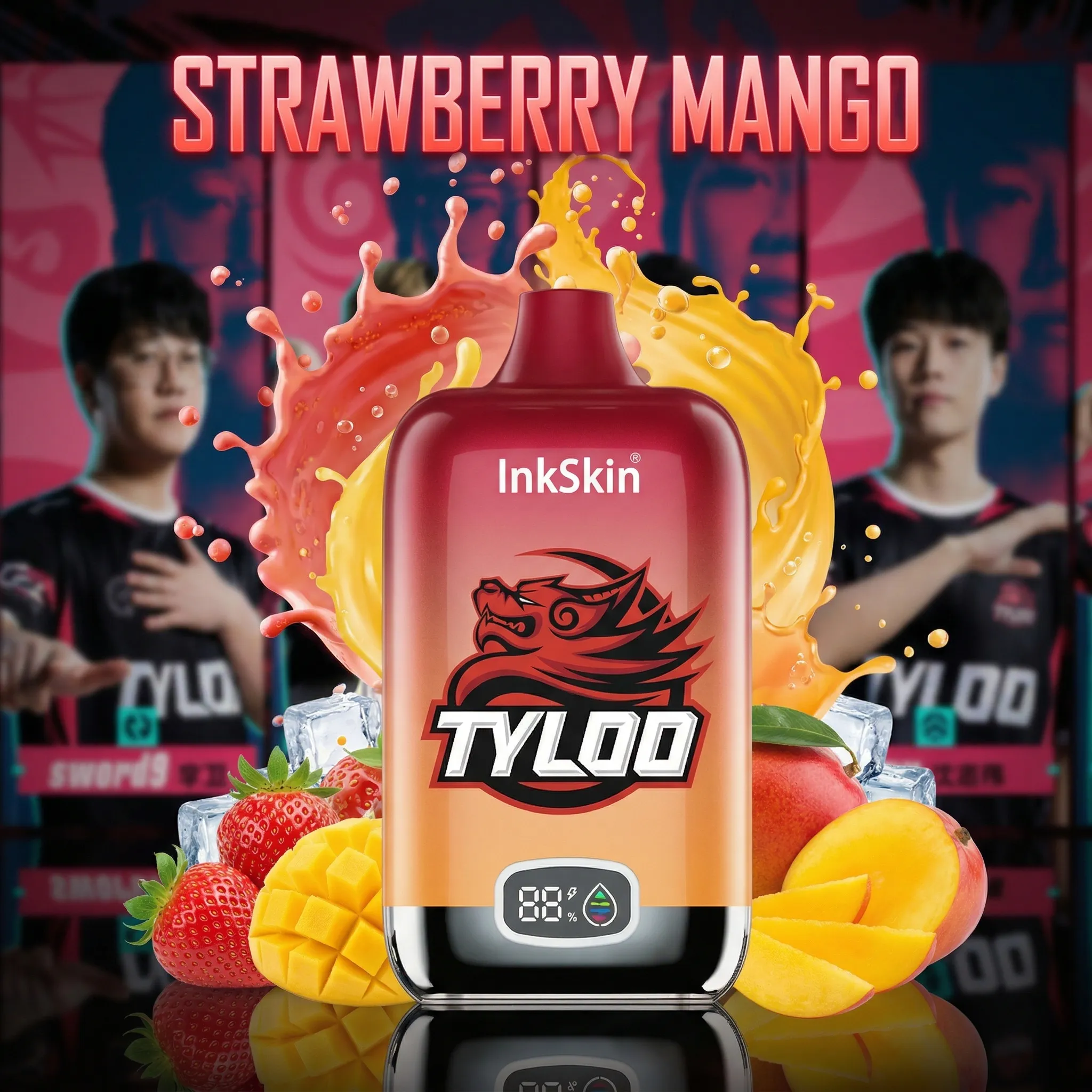 TYLOO team - โญInkSkin Digital Box 12000 Puffs - 10+ Flavour Choices ๐๐๐ TYLOO team - โญInkSkin Digital Box 12000 Puffs - 10+ Flavour Choices ๐๐๐