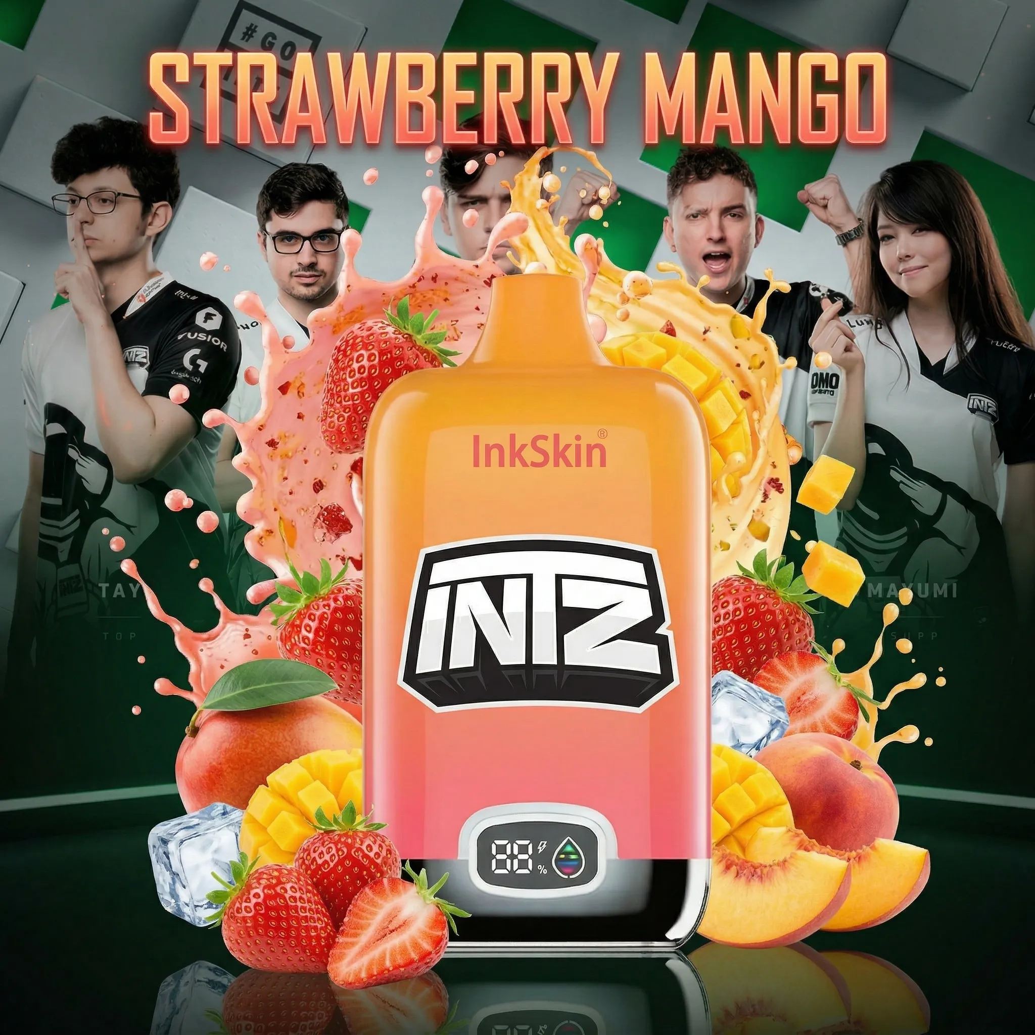 INTZ team - โญInkSkin Digital Box 12000 Puffs - 10+ Flavour Choices ๐๐๐ INTZ team - โญInkSkin Digital Box 12000 Puffs - 10+ Flavour Choices ๐๐๐