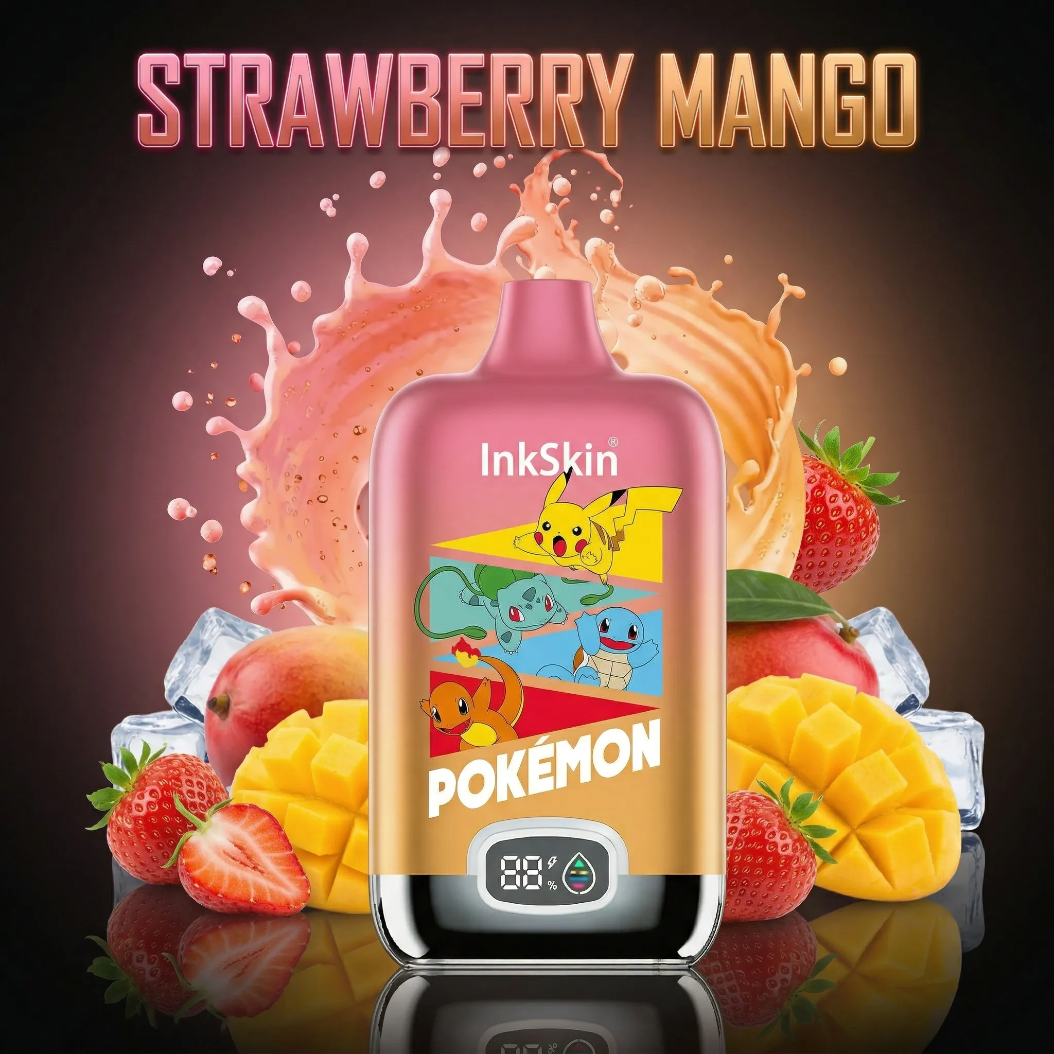 Pokémon - ⭐InkSkin Digital Box 12000 Puffs - 10+ Flavour Choices 🍇🍉🍋