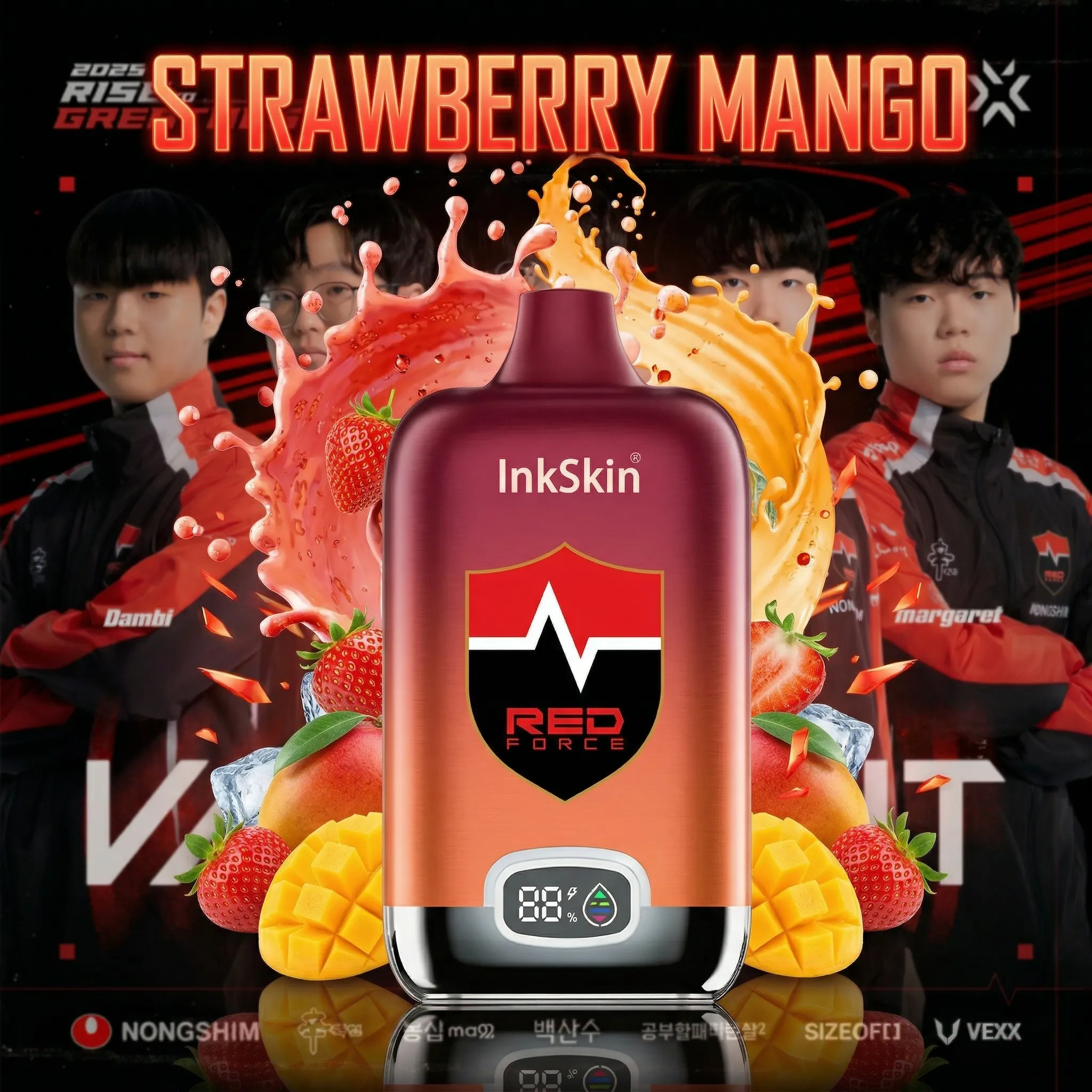 NS team - โญInkSkin Digital Box 12000 Puffs - 10+ Flavour Choices ๐๐๐ NS team - โญInkSkin Digital Box 12000 Puffs - 10+ Flavour Choices ๐๐๐