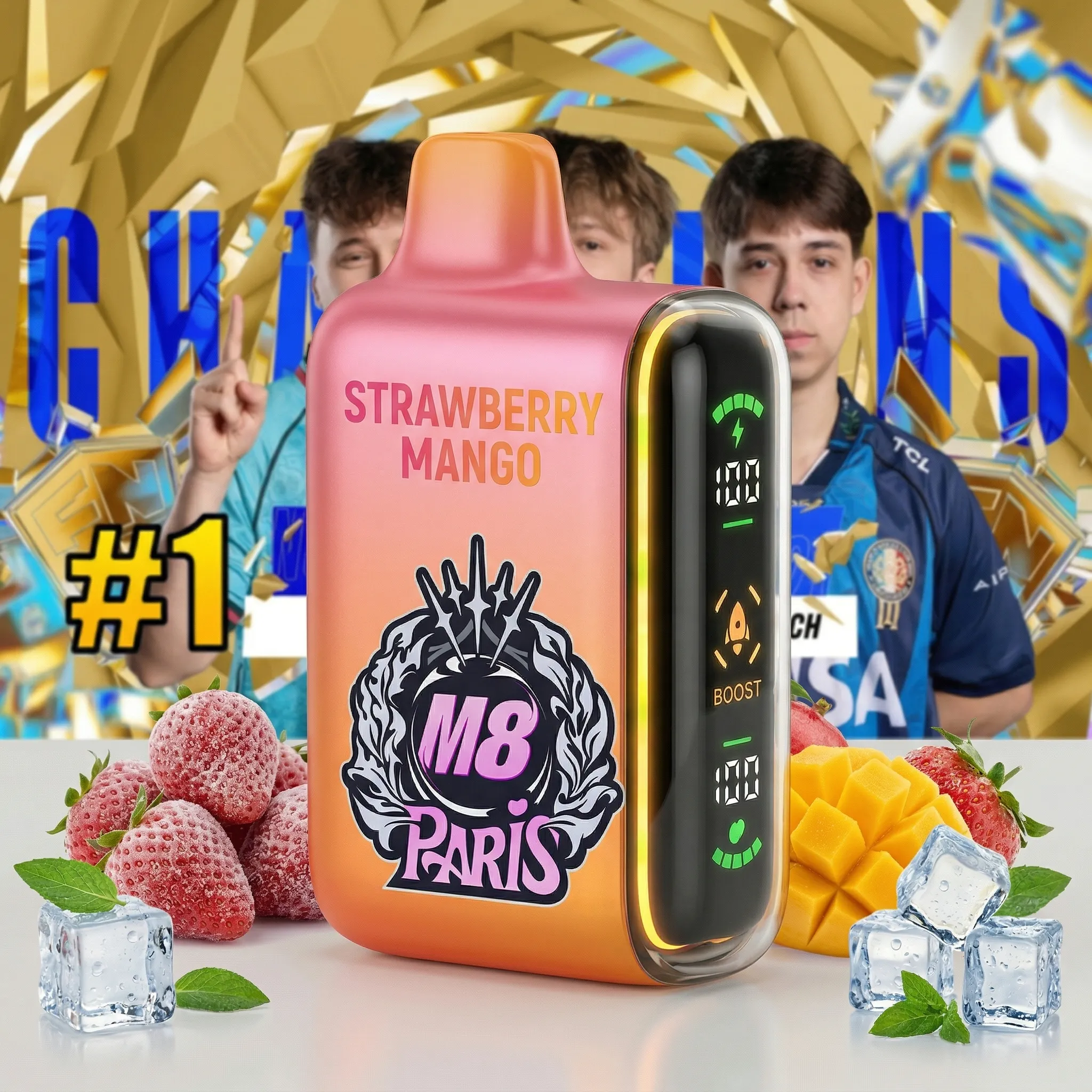 M8 team - ๐ฅInkSkin Pulse 15000 Puffs new - 10+ Flavour Choices ๐๐๐ M8 team - ๐ฅInkSkin Pulse 15000 Puffs new - 10+ Flavour Choices ๐๐๐