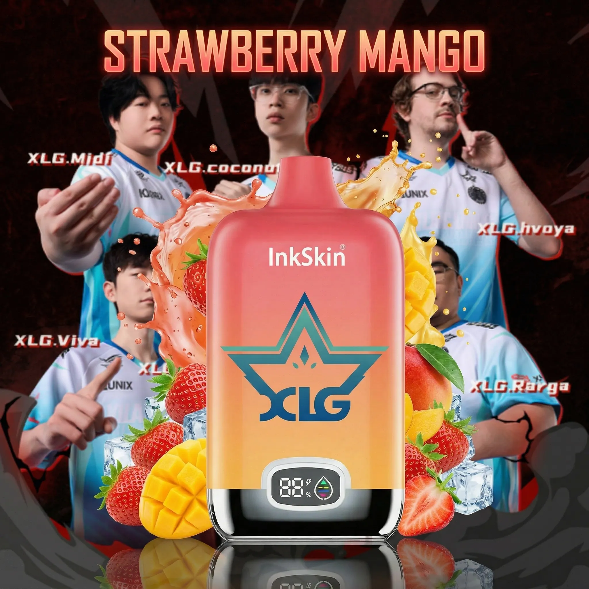 XLG team - โญInkSkin Digital Box 12000 Puffs - 10+ Flavour Choices ๐๐๐ XLG team - โญInkSkin Digital Box 12000 Puffs - 10+ Flavour Choices ๐๐๐