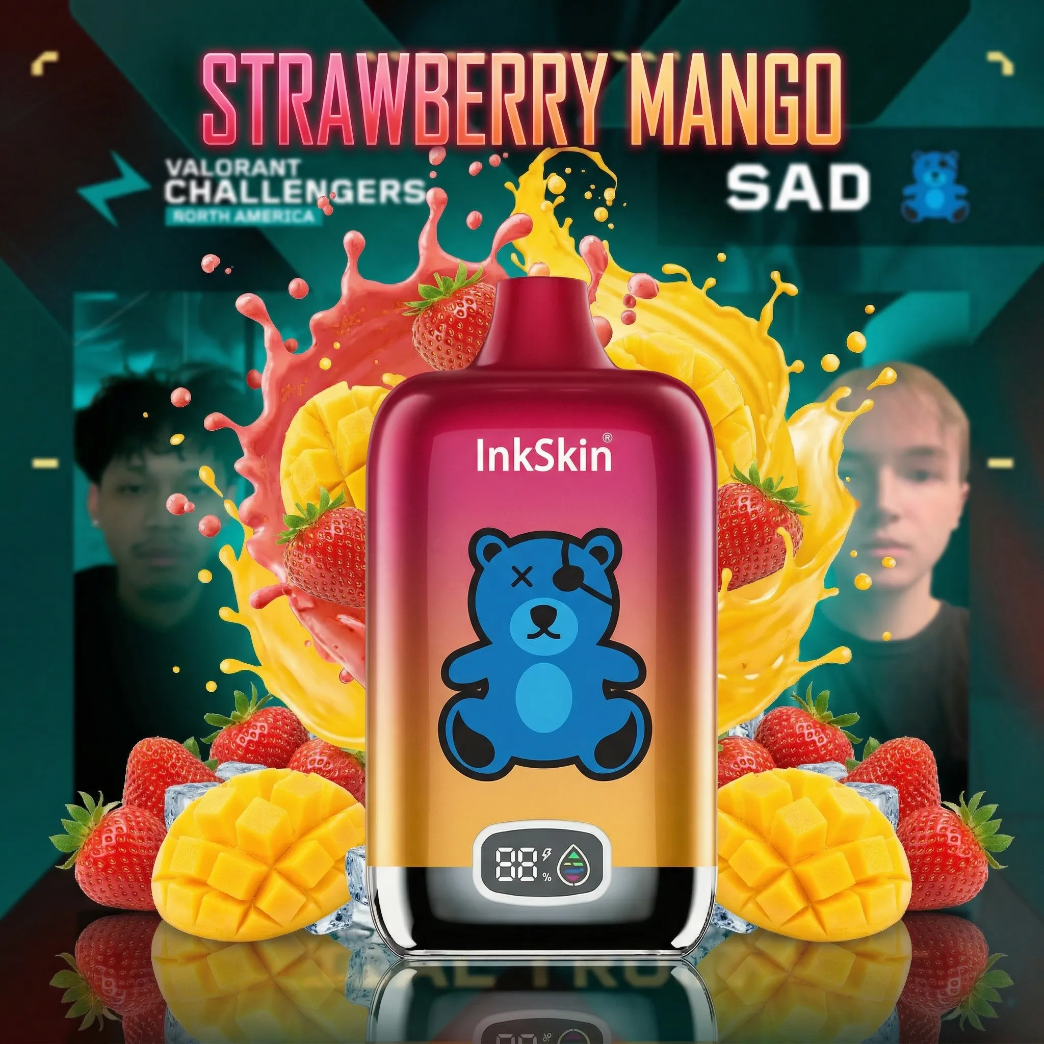 SaD team - โญInkSkin Digital Box 12000 Puffs - 10+ Flavour Choices ๐๐๐ SaD team - โญInkSkin Digital Box 12000 Puffs - 10+ Flavour Choices ๐๐๐