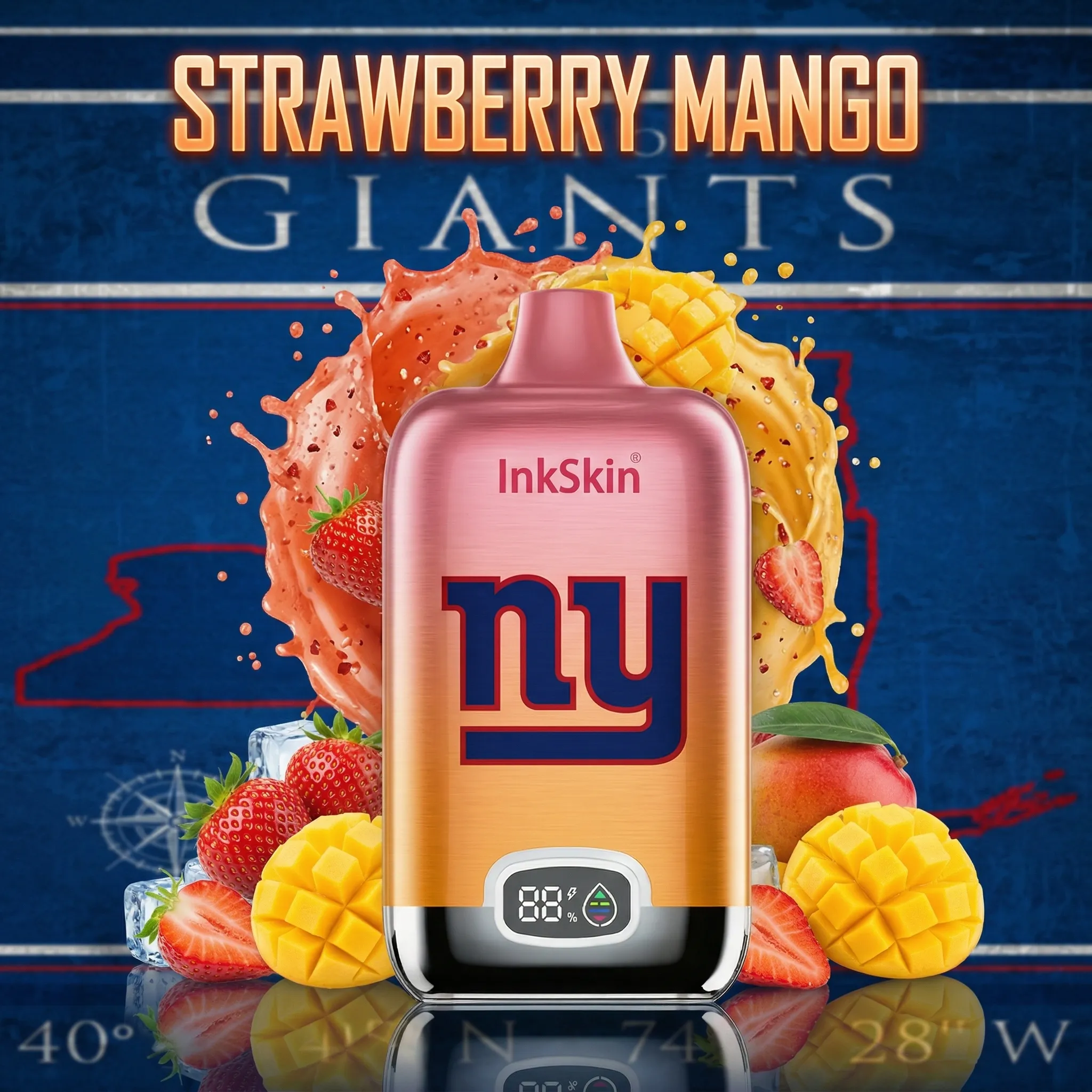 New York Giants - โญInkSkin Digital Box 12000 Puffs - 10+ Flavour Choices ๐๐๐ New York Giants - โญInkSkin Digital Box 12000 Puffs - 10+ Flavour Choices ๐๐๐