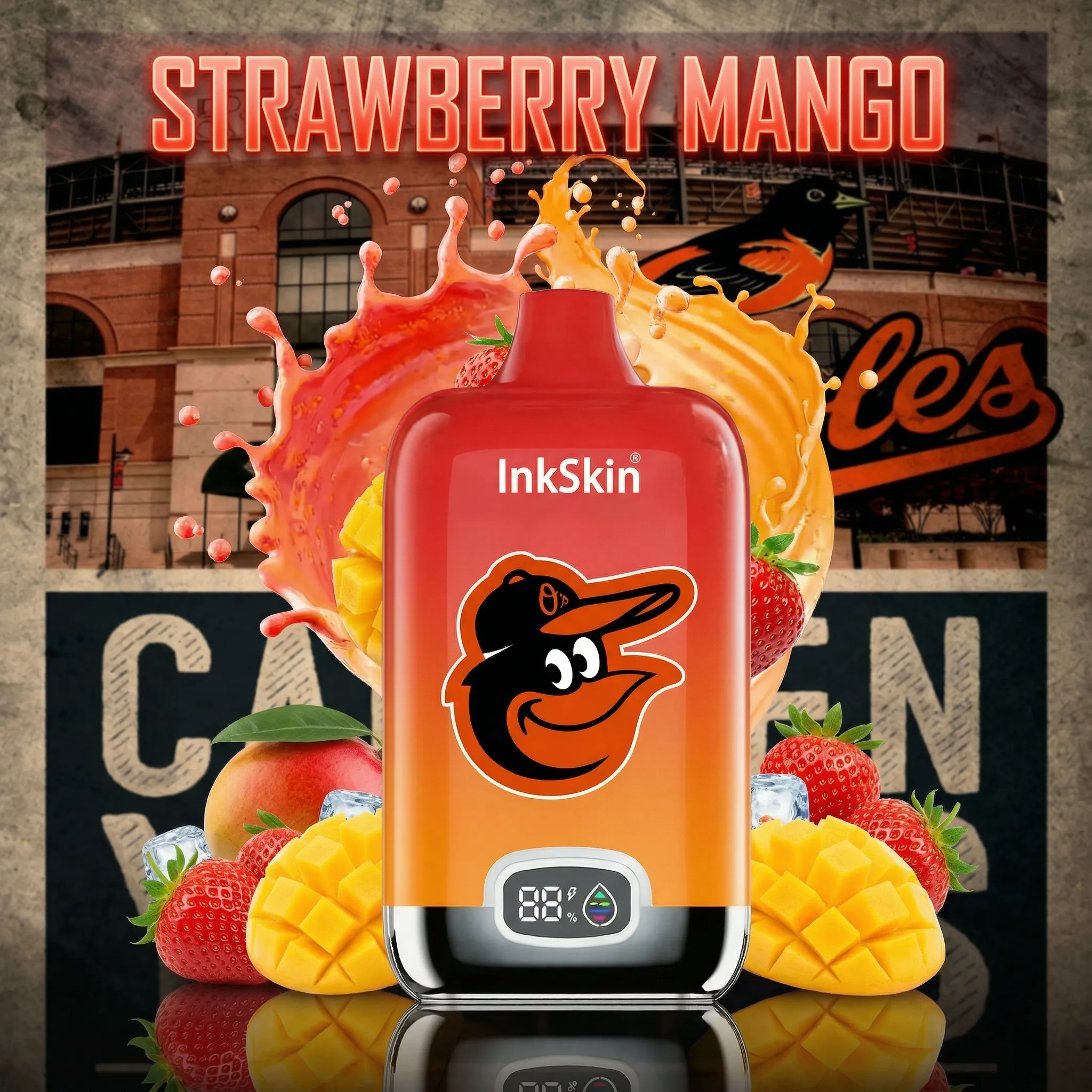 Baltimore Orioles - โญInkSkin Digital Box 12000 Puffs - 10+ Flavour Choices ๐๐๐ Baltimore Orioles - โญInkSkin Digital Box 12000 Puffs - 10+ Flavour Choices ๐๐๐