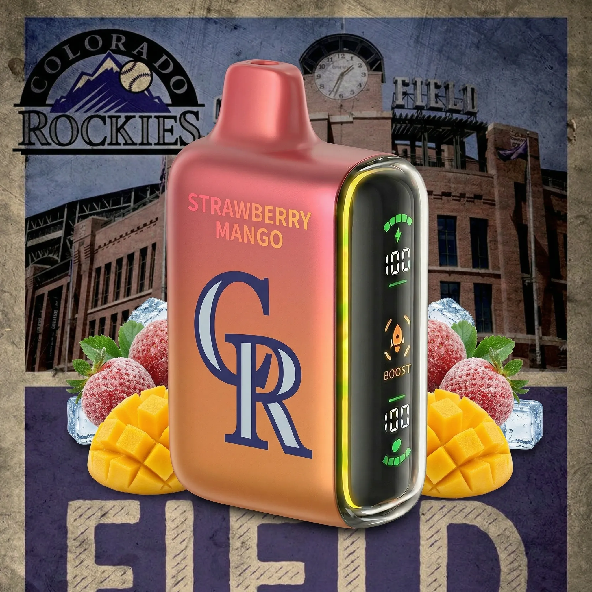 Colorado Rockies - 🔥InkSkin Pulse 15000 Puffs new - 10+ Flavour Choices 🍇🍉🍋