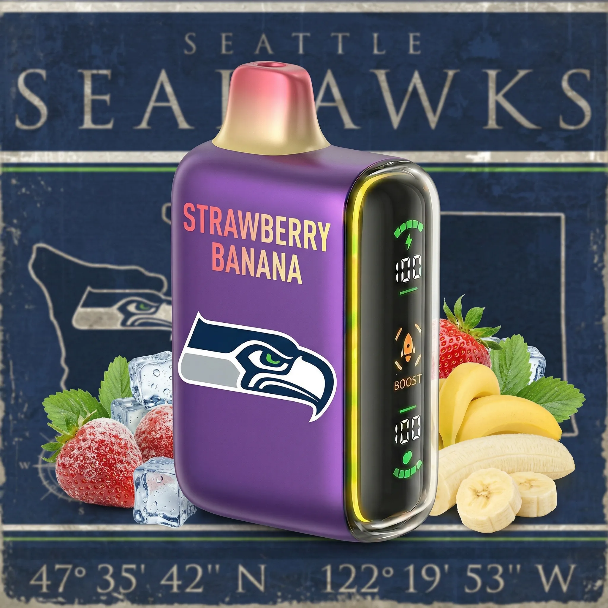 Seattle Seahawks - 🔥InkSkin Pulse 15000 Puffs new - 10+ Flavour Choices 🍇🍉🍋 Seattle Seahawks - 🔥InkSkin Pulse 15000 Puffs new - 10+ Flavour Choices 🍇🍉🍋