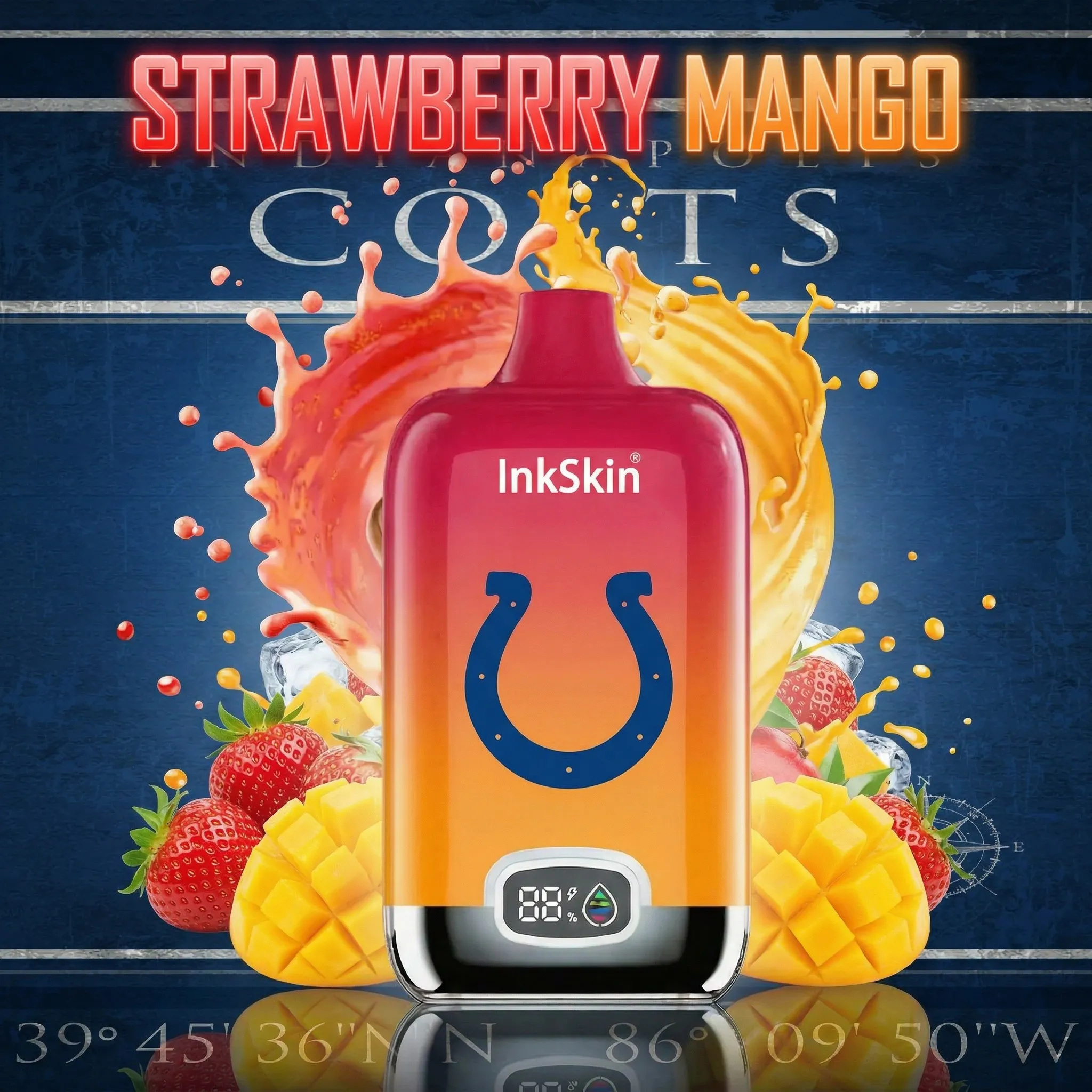 Indianapolis Colts - โญInkSkin Digital Box 12000 Puffs - 10+ Flavour Choices ๐๐๐ Indianapolis Colts - โญInkSkin Digital Box 12000 Puffs - 10+ Flavour Choices ๐๐๐
