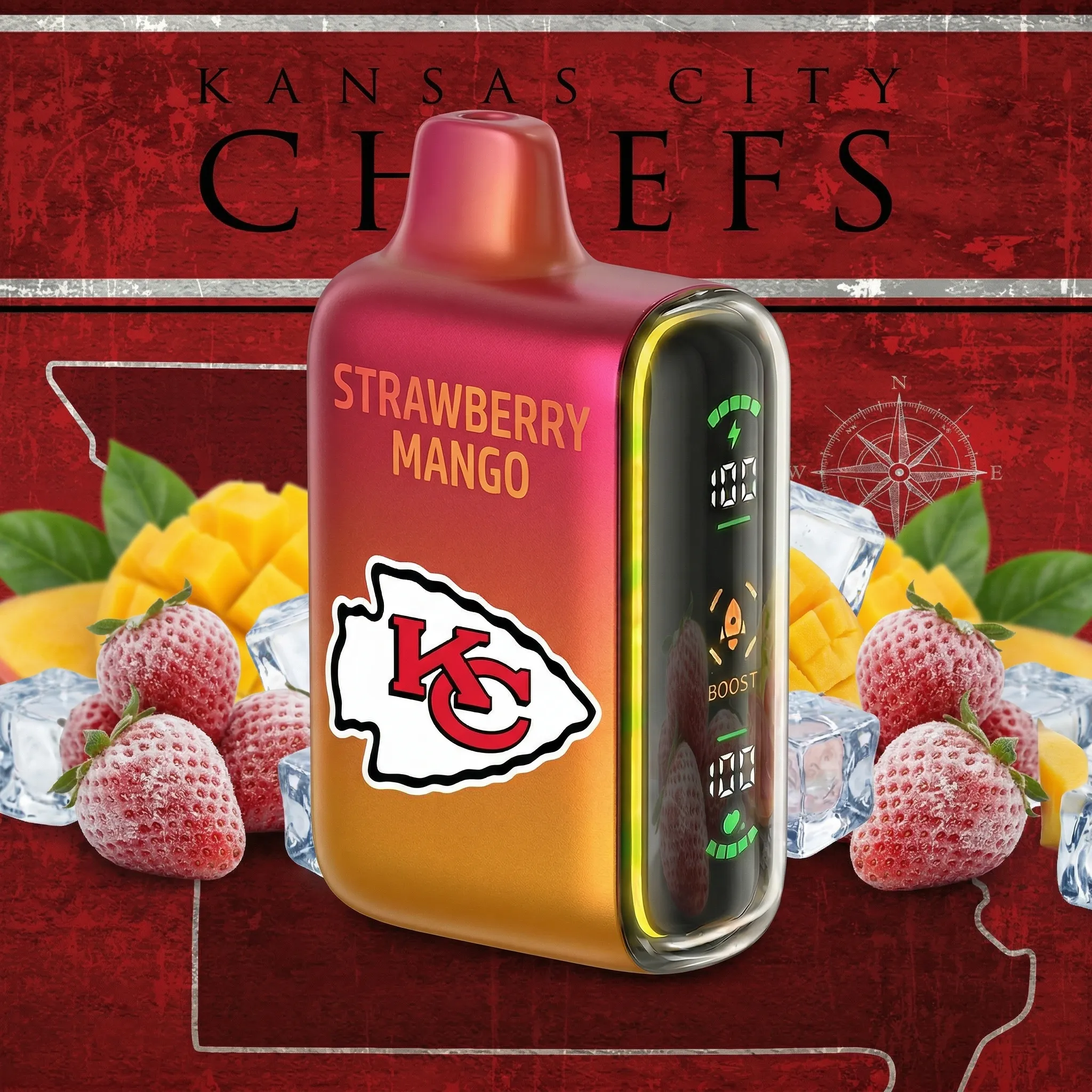 Kansas City Chiefs - ๐ฅInkSkin Pulse 15000 Puffs new - 10+ Flavour Choices ๐๐๐ Kansas City Chiefs - ๐ฅInkSkin Pulse 15000 Puffs new - 10+ Flavour Choices ๐๐๐