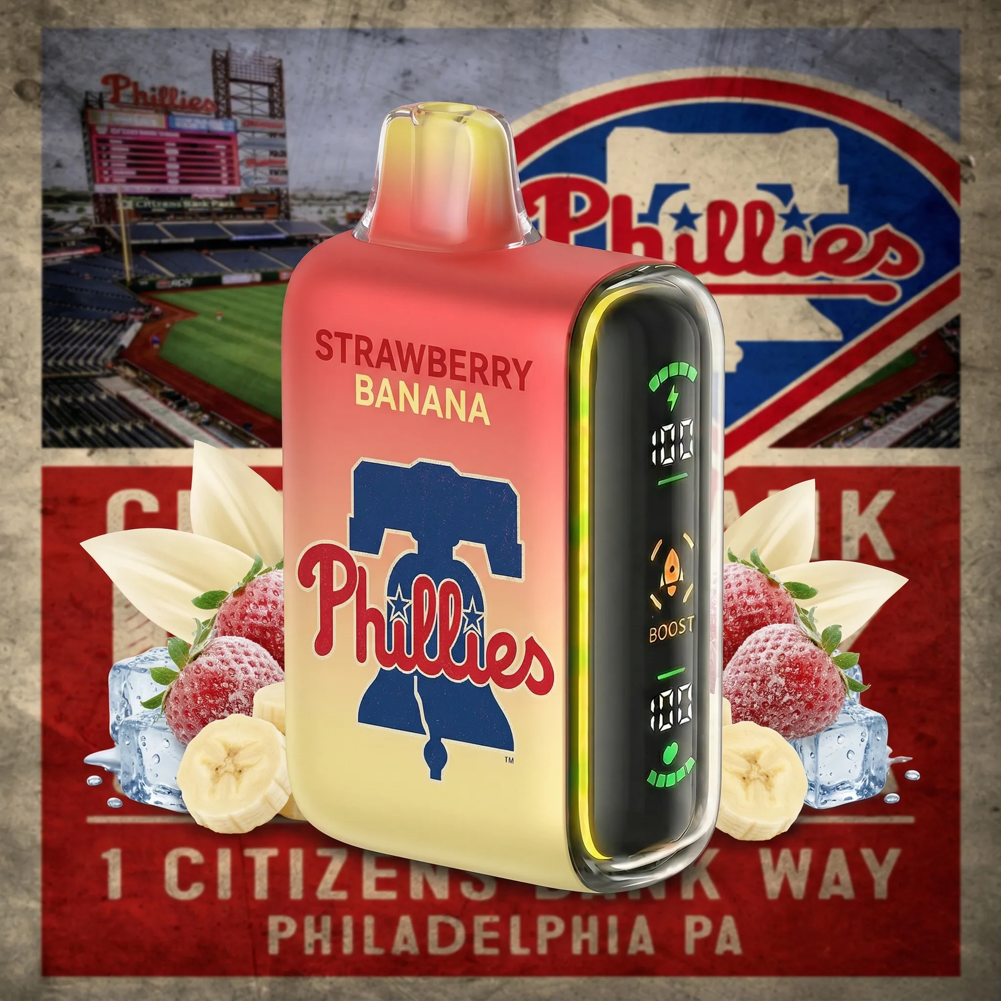 Philadelphia Phillies - ๐ฅInkSkin Pulse 15000 Puffs new - 10+ Flavour Choices ๐๐๐ Philadelphia Phillies - ๐ฅInkSkin Pulse 15000 Puffs new - 10+ Flavour Choices ๐๐๐
