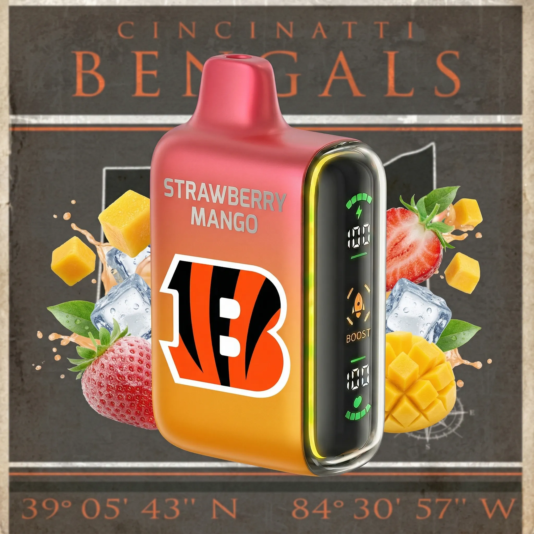 Cincinnati Bengals - ๐ฅInkSkin Pulse 15000 Puffs new - 10+ Flavour Choices ๐๐๐ Cincinnati Bengals - ๐ฅInkSkin Pulse 15000 Puffs new - 10+ Flavour Choices ๐๐๐