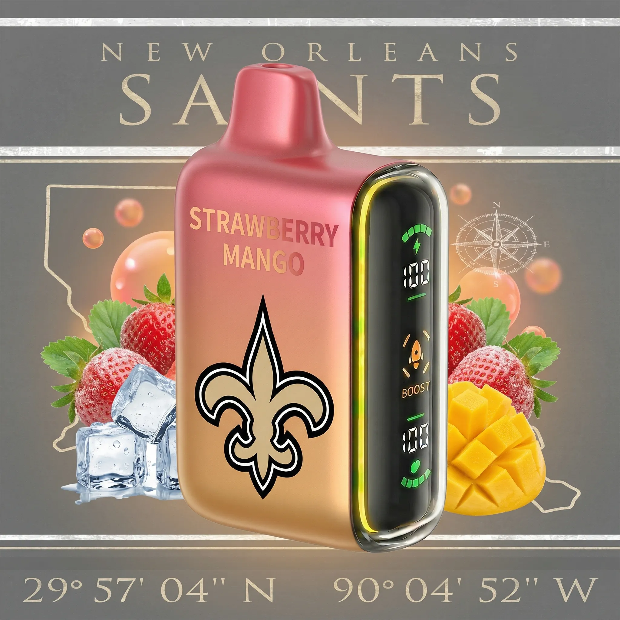 New Orleans Saints - ๐ฅInkSkin Pulse 15000 Puffs new - 10+ Flavour Choices ๐๐๐ New Orleans Saints - ๐ฅInkSkin Pulse 15000 Puffs new - 10+ Flavour Choices ๐๐๐