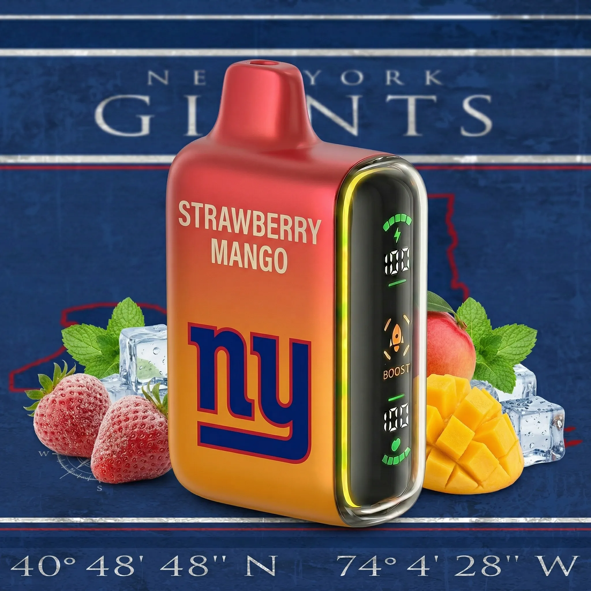 New York Giants - ๐ฅInkSkin Pulse 15000 Puffs new - 10+ Flavour Choices ๐๐๐ New York Giants - ๐ฅInkSkin Pulse 15000 Puffs new - 10+ Flavour Choices ๐๐๐